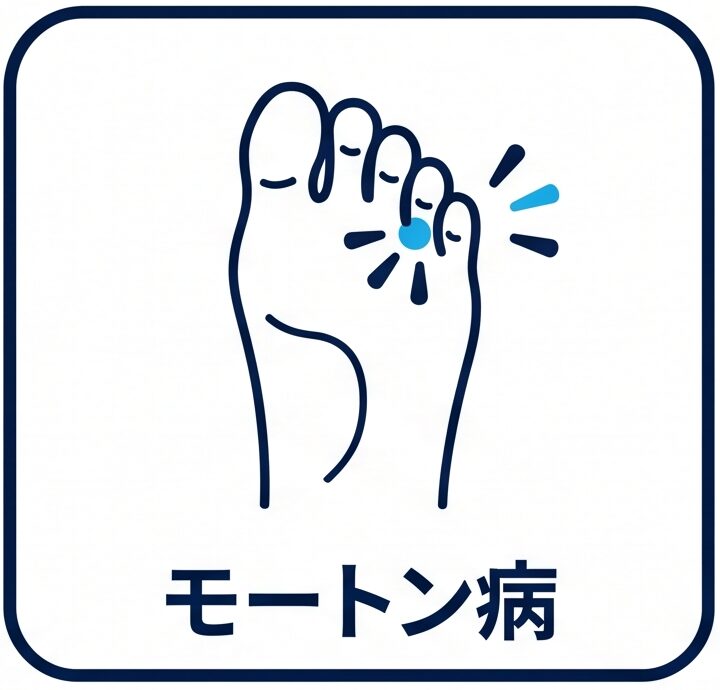 モートン病の悩み